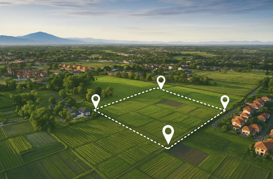 Vente terrain étapes - Topo Access